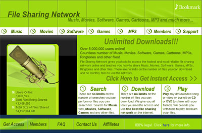File Sharing Network